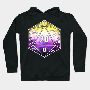 Pride D20 - Nonbinary Hoodie